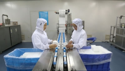 Eye pad automatic packing line