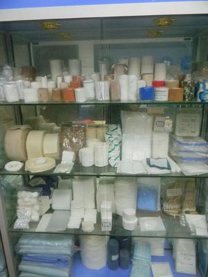 Bandages, cotton products, gauze products